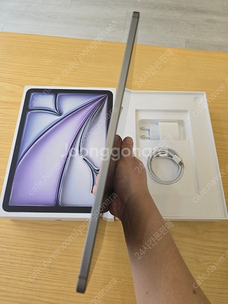 아이패드에어11스페이스그레이512gb M2 셀룰러+WIFI 단순개봉미사용판매합니다--5